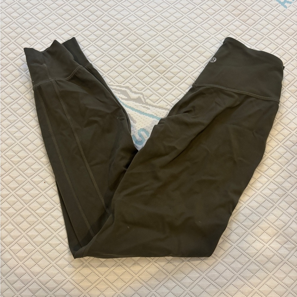 Lululemon Army Green High-Rise Align Jogger - Picture 3 of 8